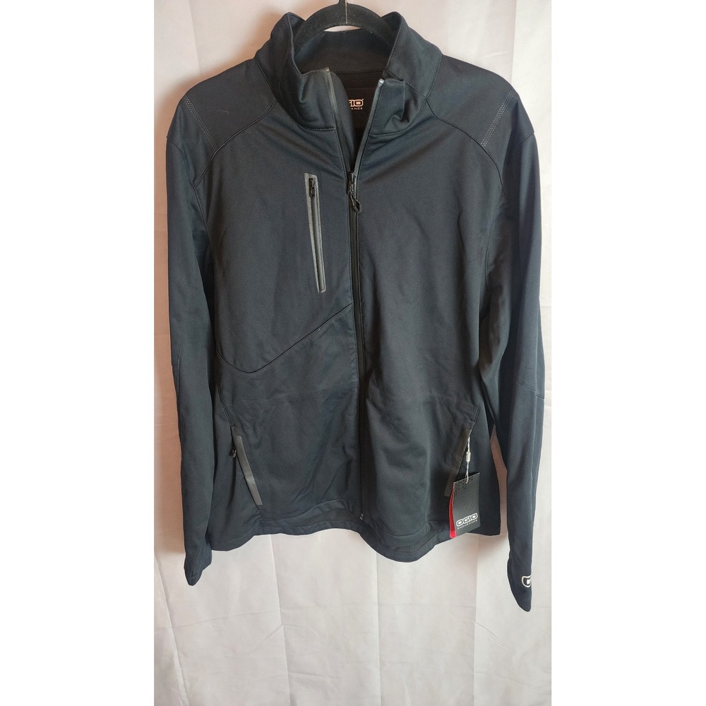 OGIO Endurance Mens XL Full Zip Performance Jacket Black Vuse Logo NWT